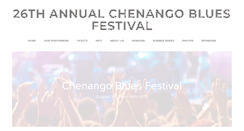 Desktop Screenshot of chenangobluesfest.org